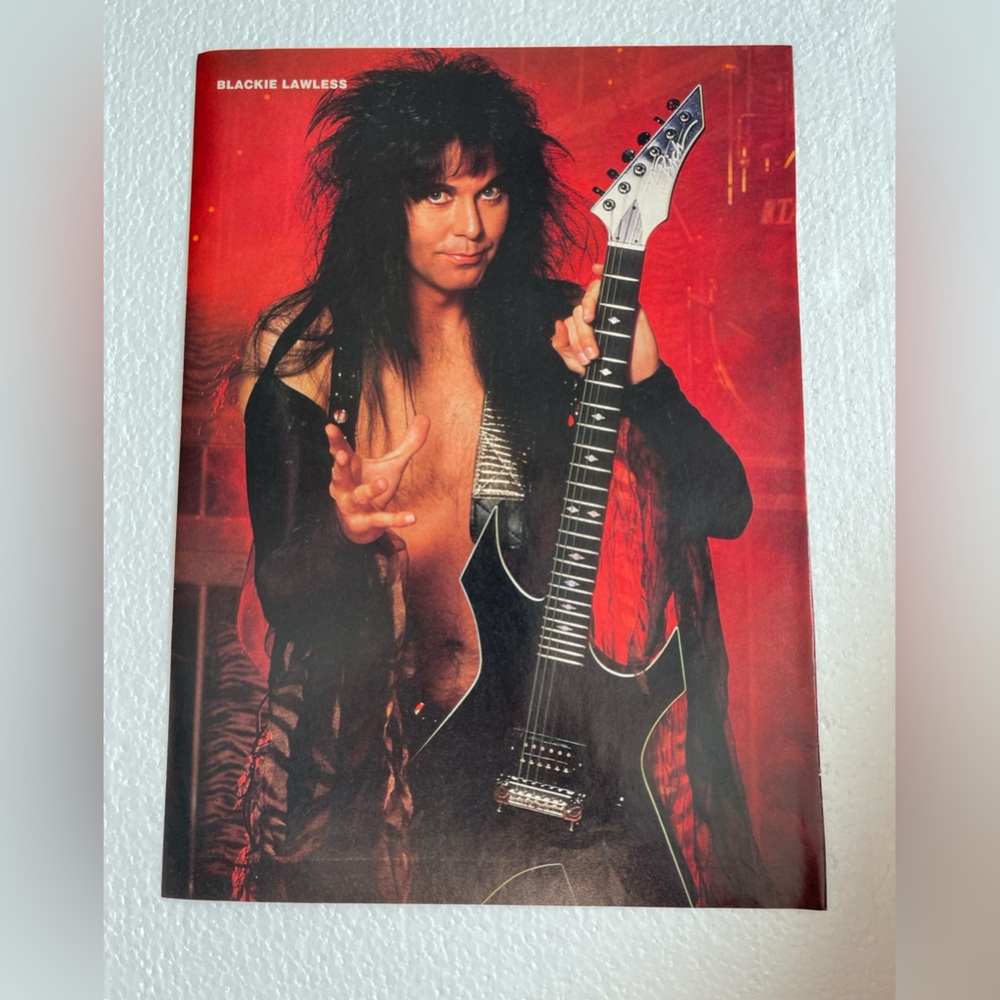 Blackie Lawless Rock Art pinup